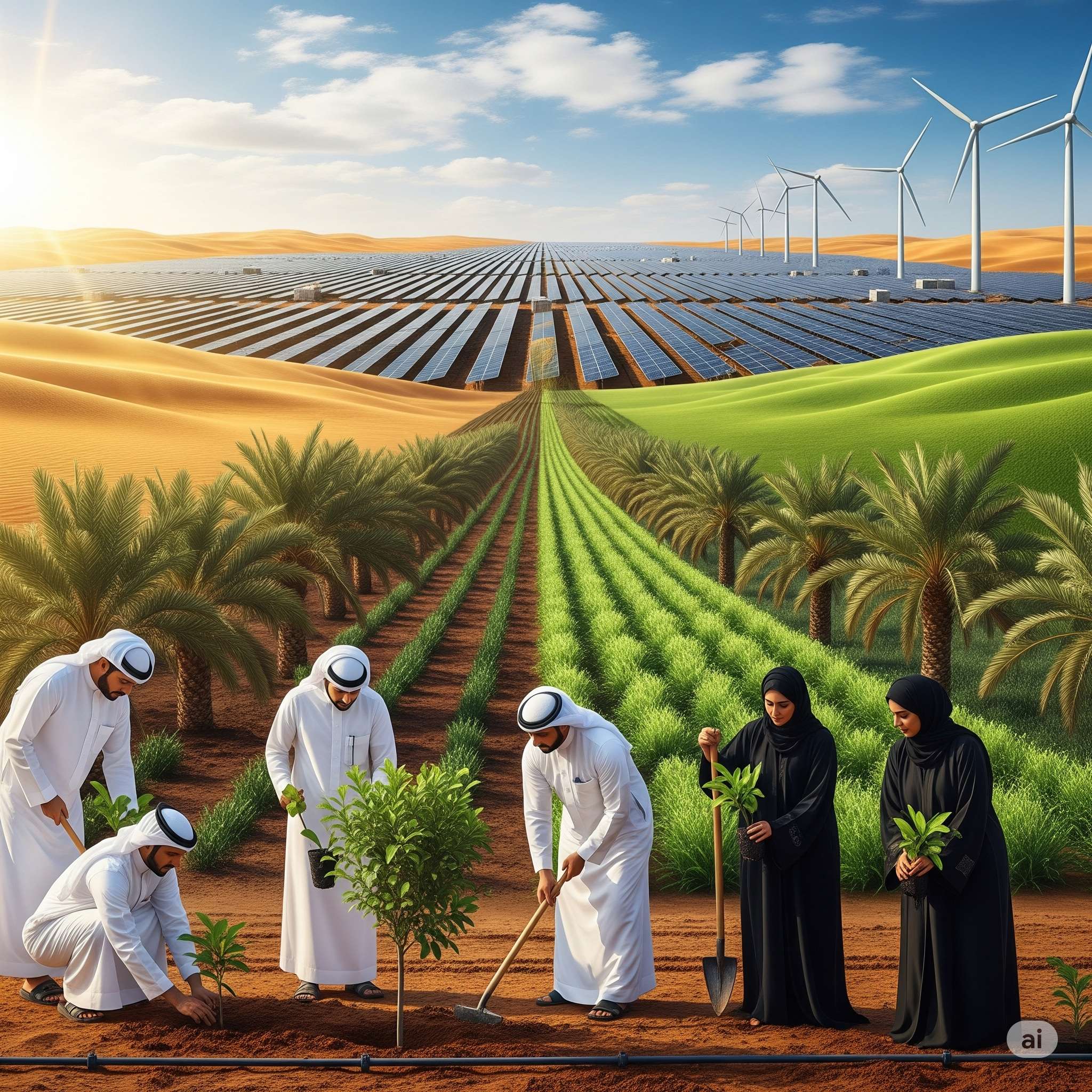 Environmental Commitment - Tree Planting and Renewable Energy